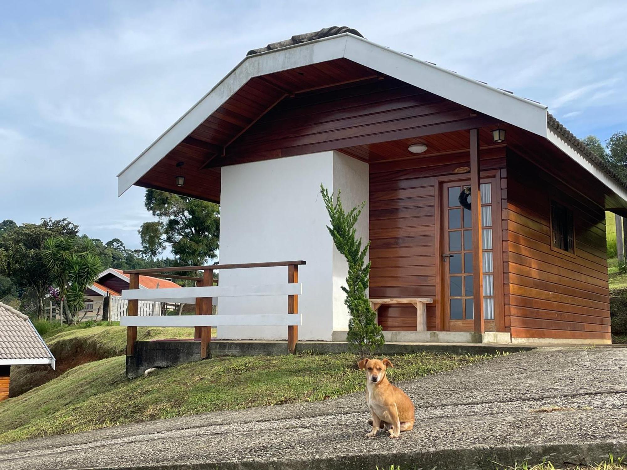 Santo Antônio do Pinhal Chale Amanhecer酒店 外观 照片